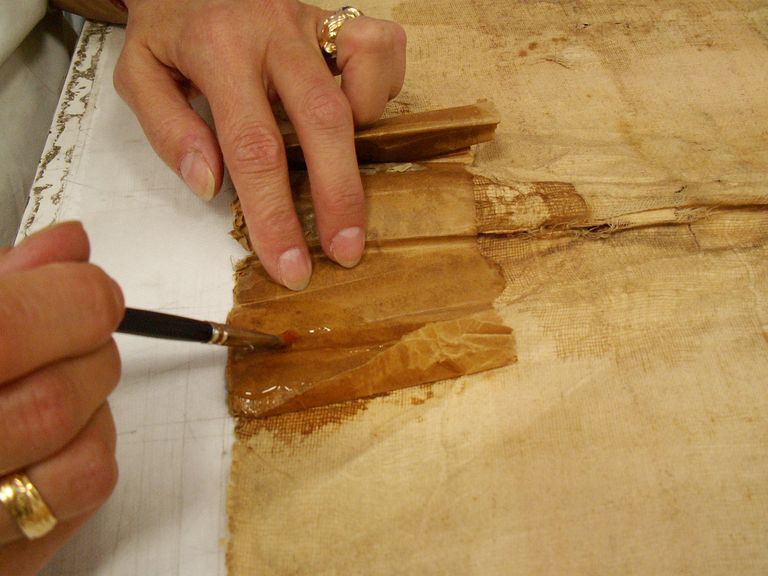 distacco della toppa